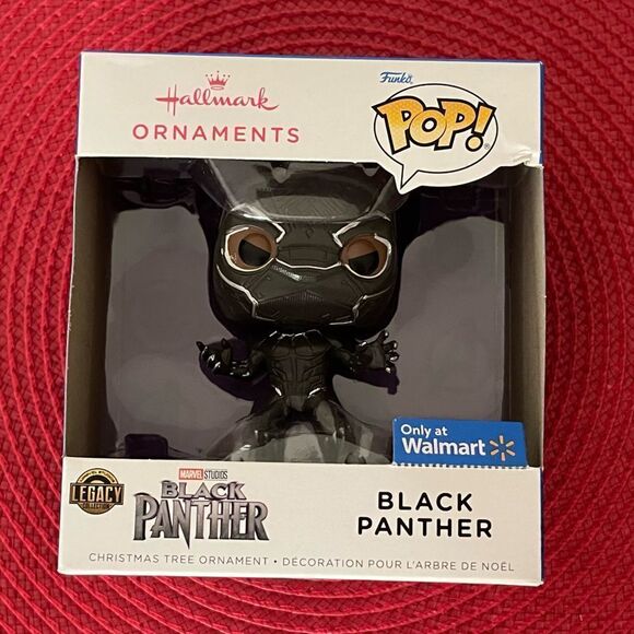 Hallmark Marvel Black Panther Funko POP Ornament NWT - Picture 3 of 4